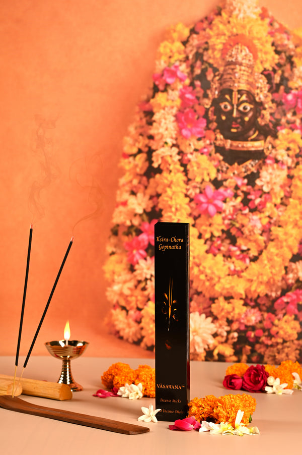 Ksira-Chora Gopinatha Incense Sticks – Pack of 30 | Vasavana