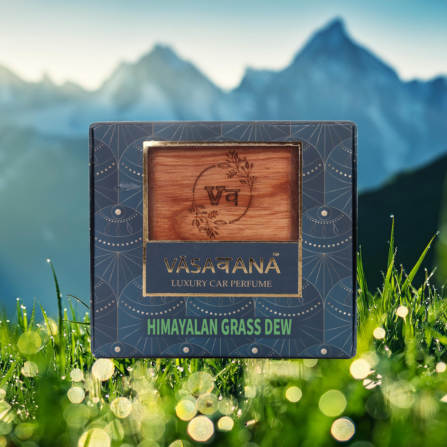 Vāsaवana (Vasavana) Luxury Car Perfume - Himalayan Grass Dew