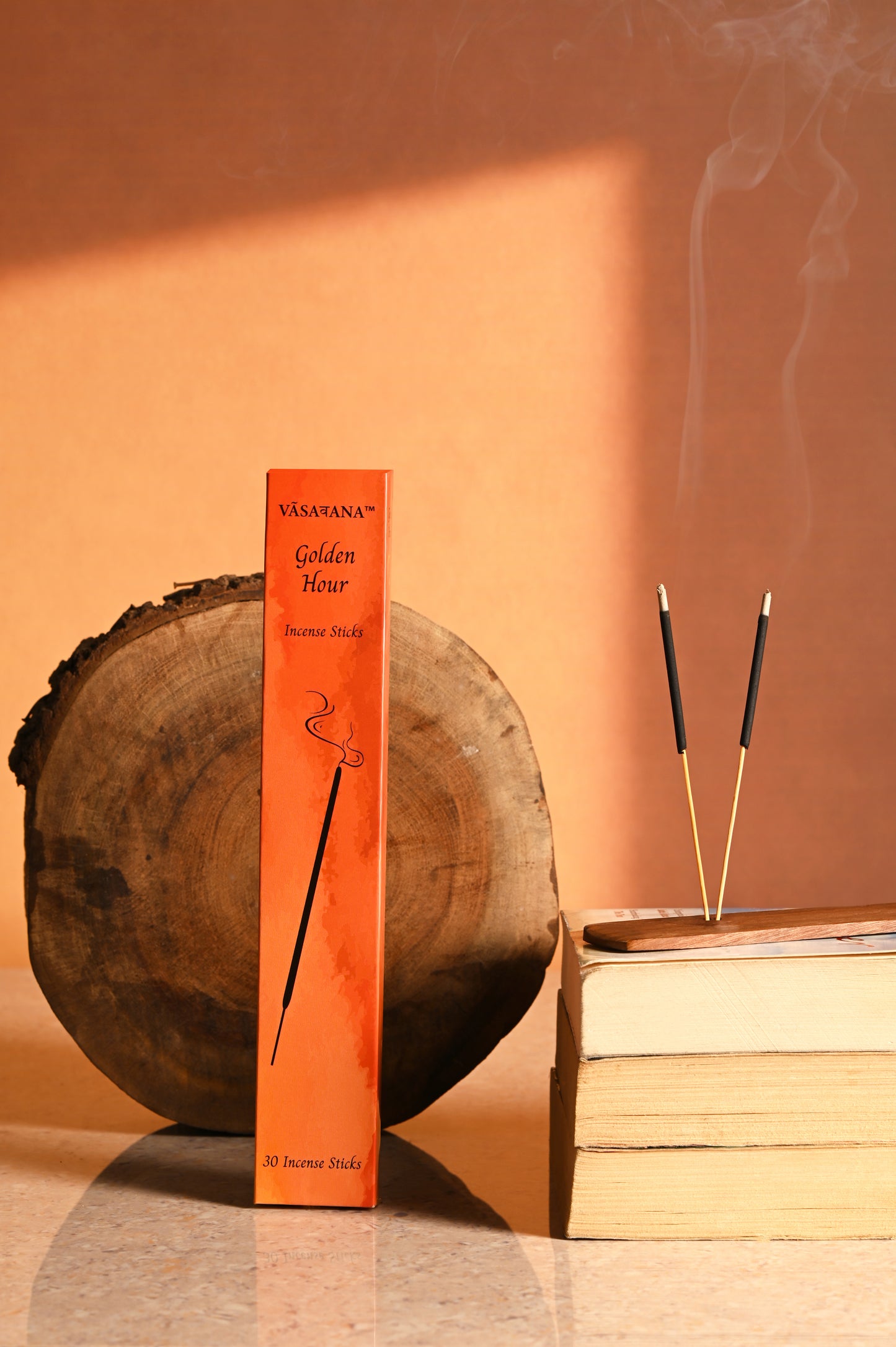 Golden Hour — Incense Sticks 30 Sticks | Vāsaवana