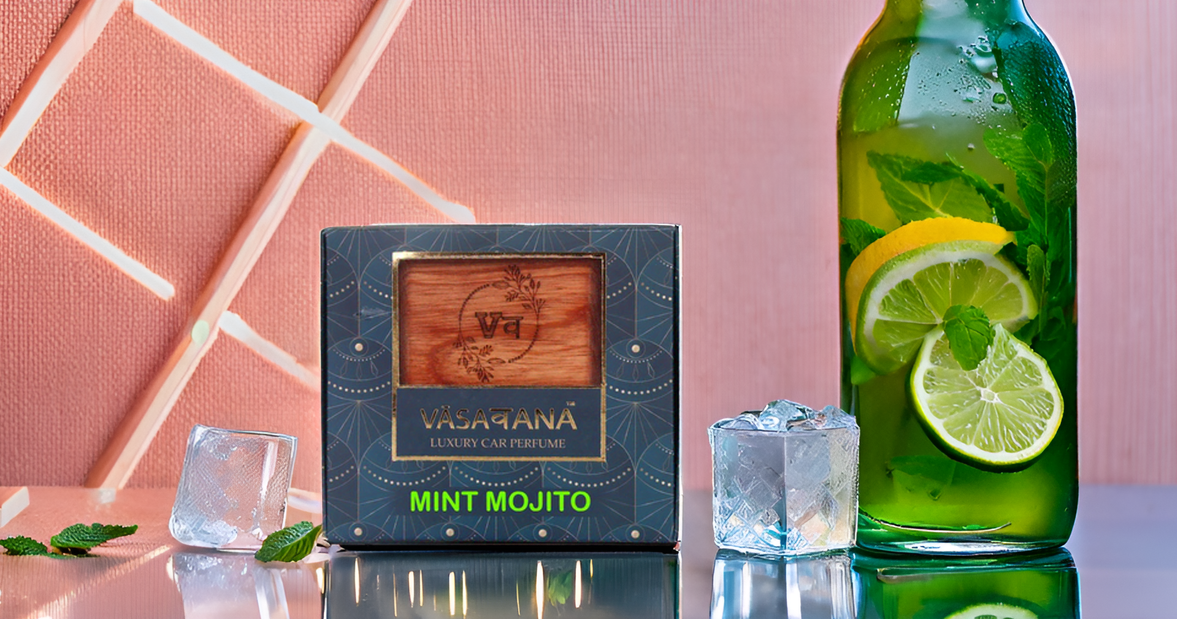 Vāsaवana (VasaVana) Luxury Car Perfume - Mint Mojito