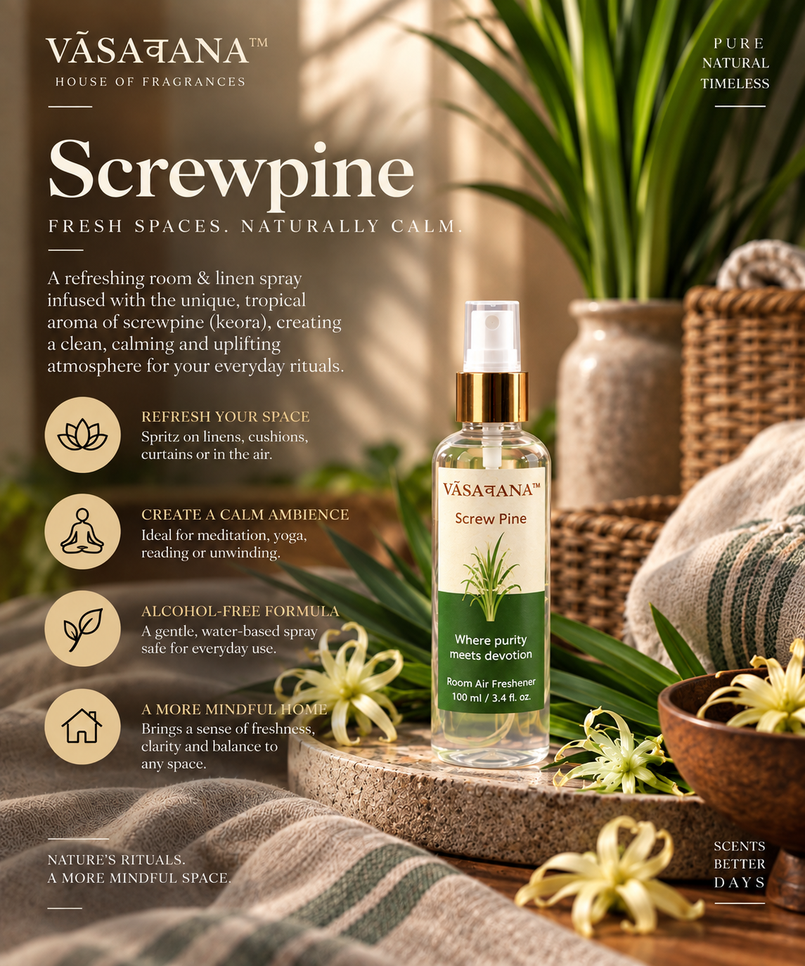 ScrewPine Mist Spray